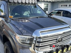 Toyota Tundra Flexible Solar Panel Kit - Complete Kit w/ Waterproof Controller + Hood Decal - 2nd Gen 2014-2021 - 90W Toyota Tundra Flexible Solar Panel Kit - Complete Kit w/ Waterproof Controller + Hood Decal - 2nd Gen 2014-2021 - 90W